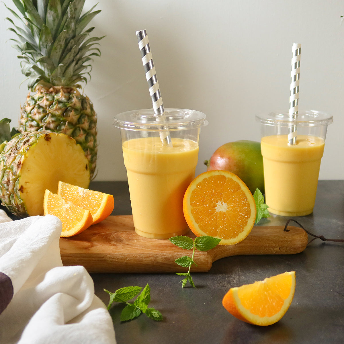 Mango-ananassmoothie
