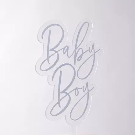 BABY BOY-KYLTTI - Valmiit kakkukoristeet - 0051 - 2
