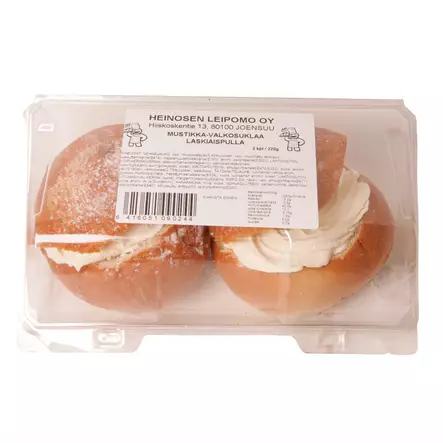 LASKIAISPULLA, MUSTIKKA-VALKOSUKLAA 2KPL - Muut sesongit - 9024 - 2