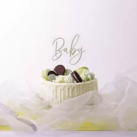 BABY- KYLTTI - Valmiit kakkukoristeet - 0035 - 2