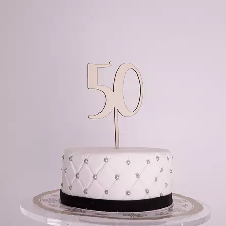 50- KAKUN KORISTE - Valmiit kakkukoristeet - 0057 - 1