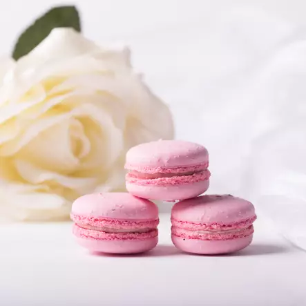 MACARON, VADELMA 12KPL - Macaron-leivokset - 10809 - 3